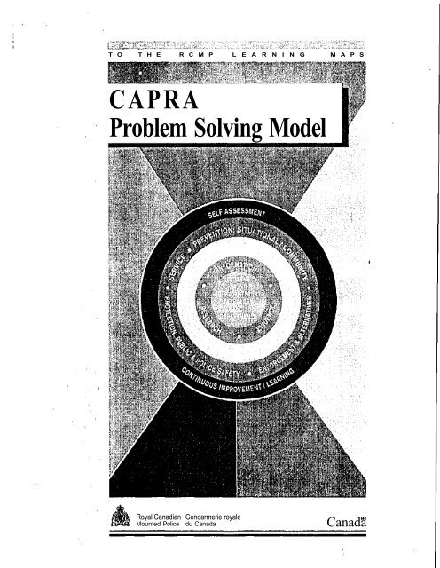 CAPRA Problem Solving Model Booklet - Center for Problem ...