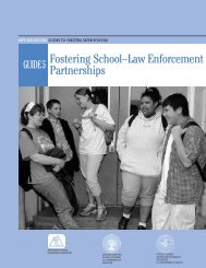 Fostering School-Law Enforcement Partnerships - Center for ...