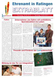 Extrablatt Ehrenmeile