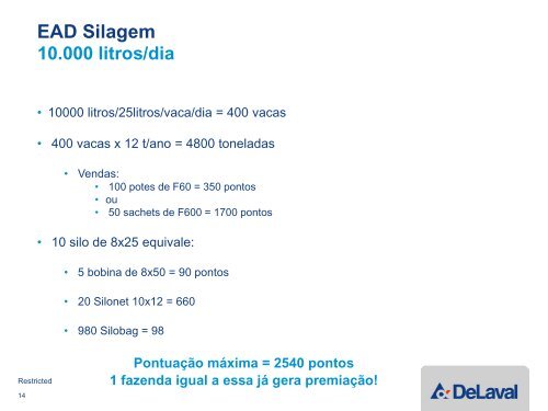 DeLaval EAD Silagem - Cursos Online Agripoint