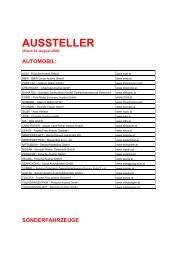 AUSSTELLER - Allradmesse