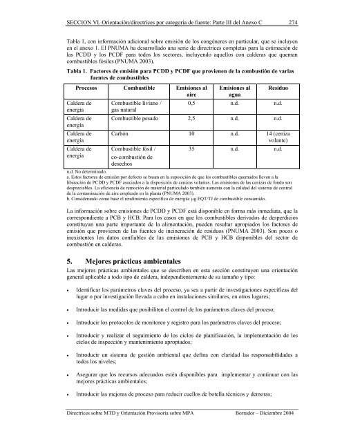 Programa de las Naciones Unidas para el Medio Ambiente