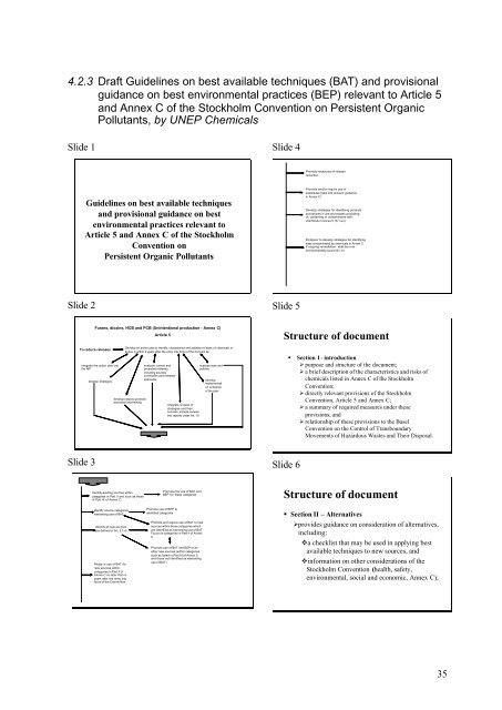 United Nations Environment Programme - Stockholm Convention on ...