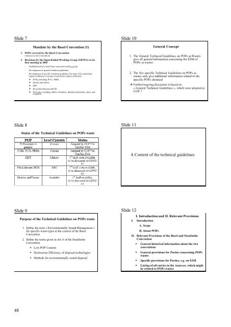 United Nations Environment Programme - Stockholm Convention on ...