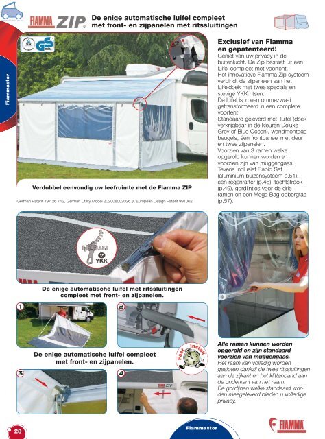 Accessoires - Poptop Westfalia campers