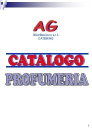 CATALOGO PROFUMERIA - AG Distribuzione Srl