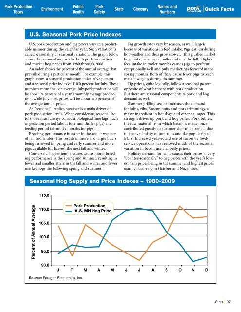 The Pork Industry at a Glance - National Pork Board