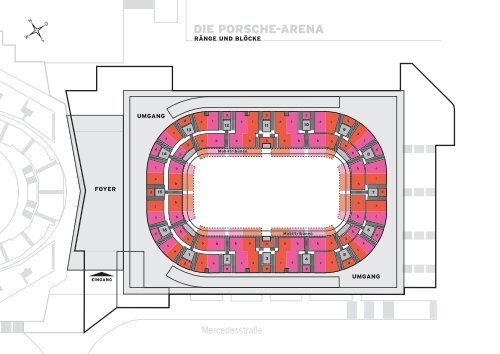 Sitzplatzverteilung (PDF) mit DetailplÃ¤nen - Porsche Arena