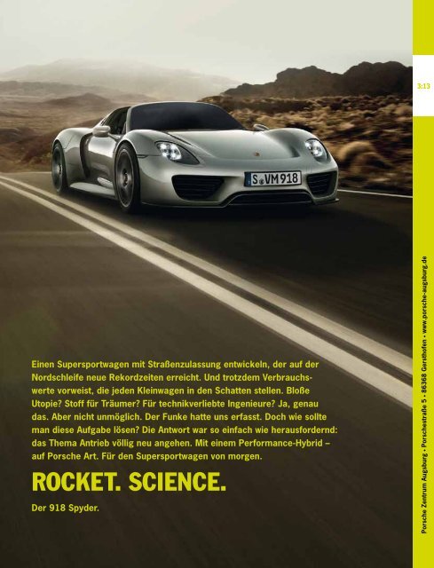 Ausgabe 3/13 - Porsche