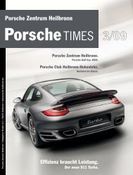 PorscheTimes Vorlagedokument - Porsche Zentrum Heilbronn