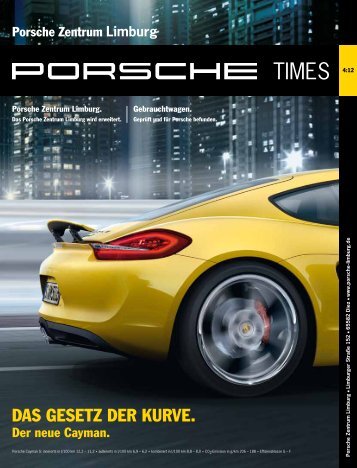 Ausgabe 4/12 - Porsche Zentrum Limburg