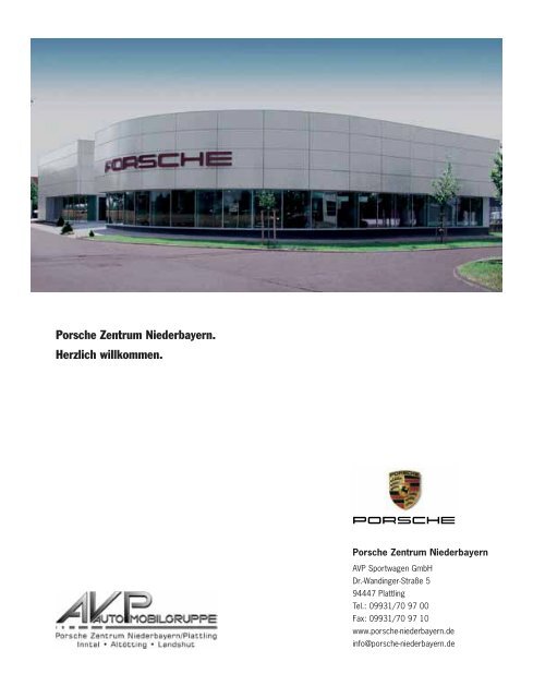 Porsche Zentrum Niederbayern/Plattling