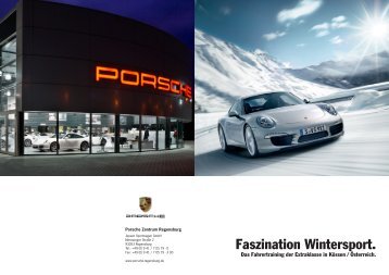 InfobroschÃ¼re (PDF) - Porsche Zentrum Regensburg