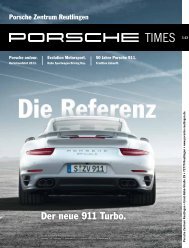Ausgabe 1/13 - Porsche Zentrum Reutlingen