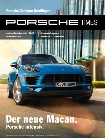 Der neue Macan. - Porsche