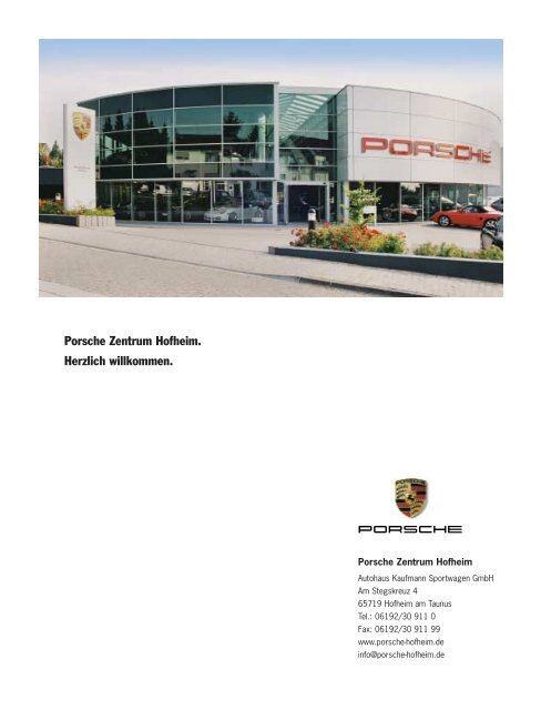 Ausgabe Juli/August 2007 - Porsche