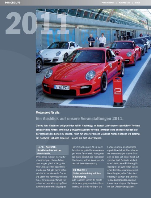 PorscheTimes Vorlagedokument - Porsche Zentrum 5 Seen