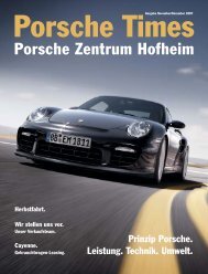 Ausgabe November/Dezember 2007 - Porsche