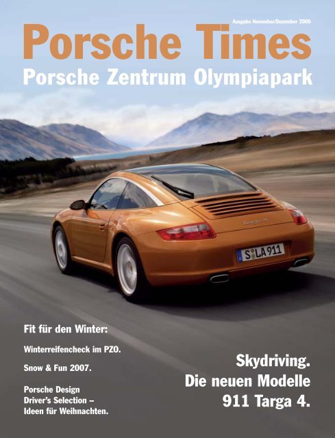 Ausgabe November/Dezember 2006 Porsche Times