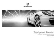 Tequipment-Preisliste (PDF) - Porsche