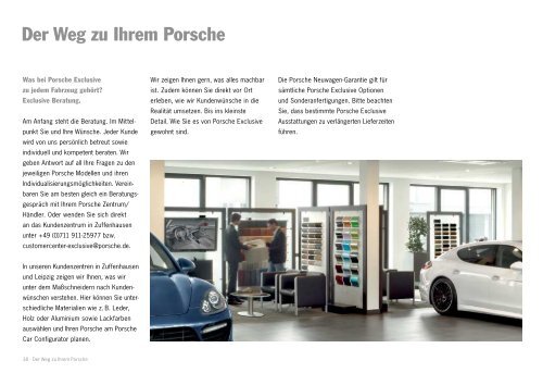 Exclusive Cayman (PDF) - Porsche