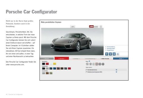 Exclusive Cayman (PDF) - Porsche