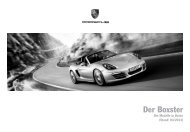 Der Boxster, Preisliste (PDF) - Porsche
