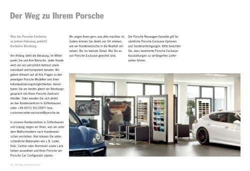 Exclusive Boxster (PDF) - Porsche