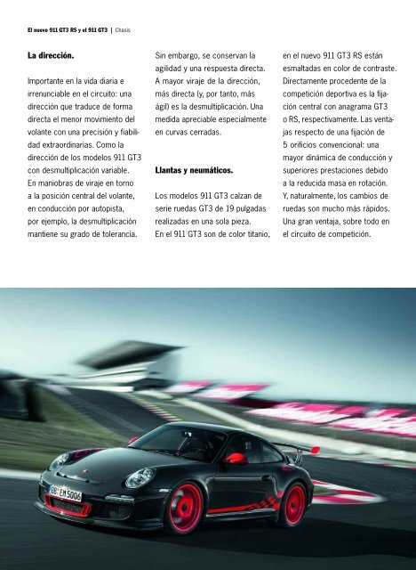 El nuevo 911 GT3 RS y el 911 GT3 - Porsche