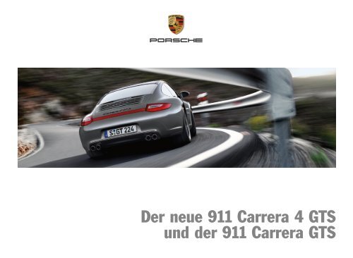 Der neue 911 Carrera 4 GTS und der 911 Carrera GTS - Porsche