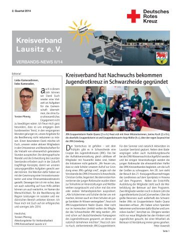 DRK-Lausitz Verbandsnews 2/14