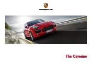 The Cayenne - Porsche