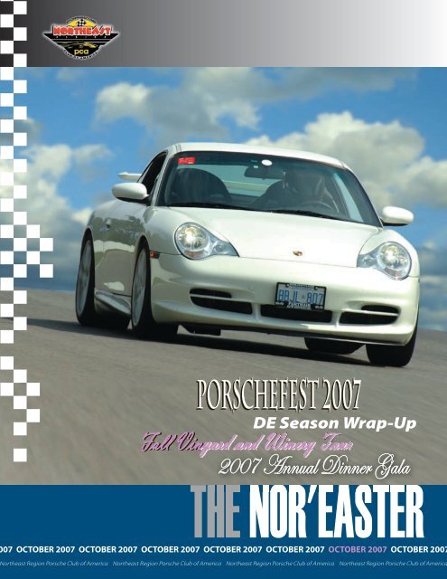 October 2007 - Porsche Club of America â Northeast Region