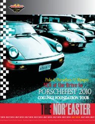 July - Porsche Club of America â Northeast Region