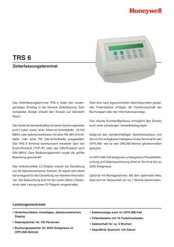 Terminals TRS 6 - Heinz Port GmbH