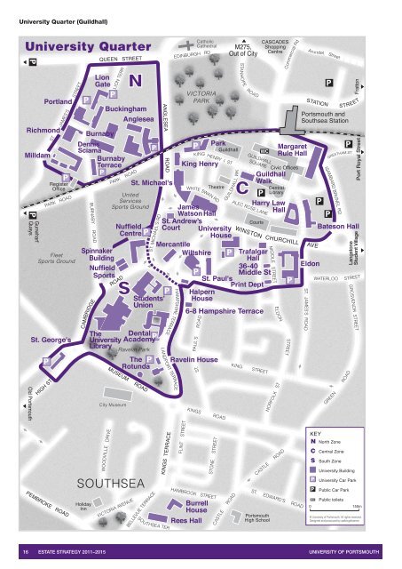 Estate Strategy 2011–2015 - University of Portsmouth