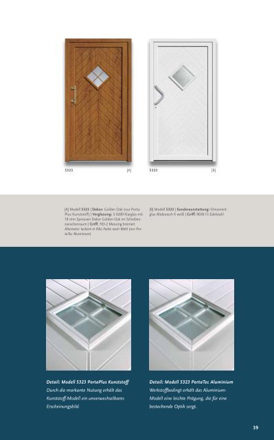 Medium Katalog - Porta Fenster
