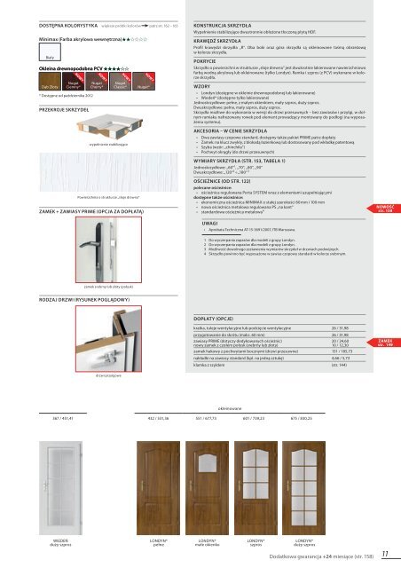 Katalog produktÃ³w PORTA -edycja 2/2012