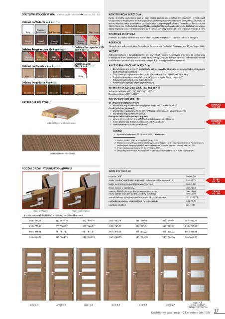 Katalog produktÃ³w PORTA -edycja 2/2012