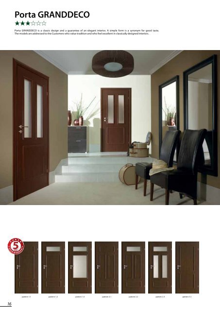 CATALOGUE - PORTA Doors