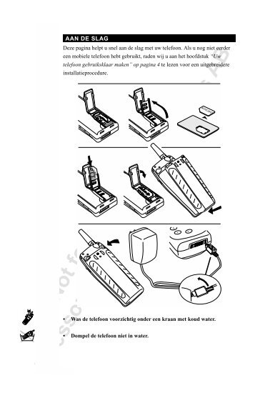 Handleiding Ericsson R250S ericsson-r250s.pdf - Portable Gear