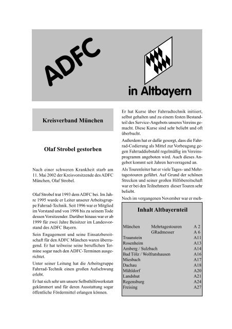 2002-3 Altbayern - ADFC Bayern