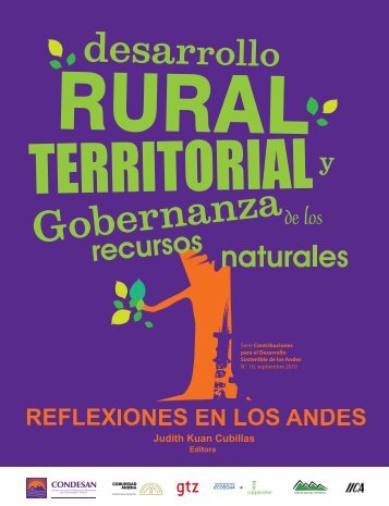 Desarrollo rural territorial y gobernanza de los recursos ... - InfoAndina