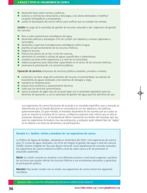 Manual para la GestiÃ³n Integrada de Recursos HÃ­dricos ... - Cap-Net