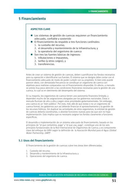 Manual para la GestiÃ³n Integrada de Recursos HÃ­dricos ... - Cap-Net