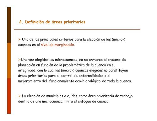 Lecciones aprendidas del manejo de cuencas a ... - Portal Cuencas