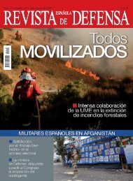 Revista EspaÃ±ola de Defensa nÂº 254. Julio-Agosto 2009 - Portal de ...