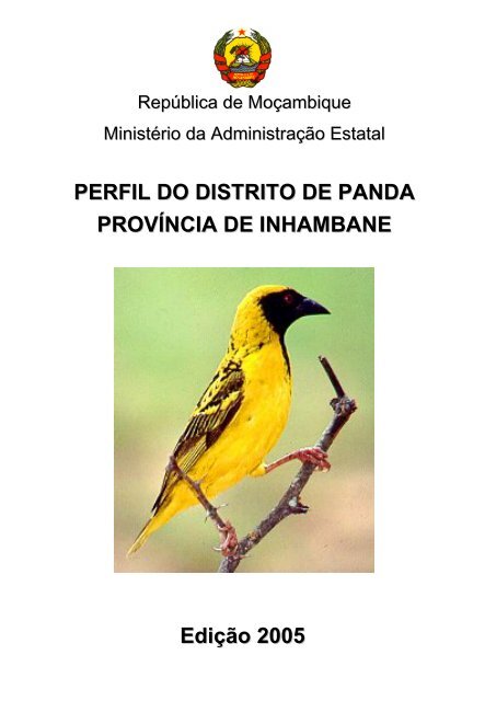 Perfil do distrito de Panda - Portal do Governo de Moçambique