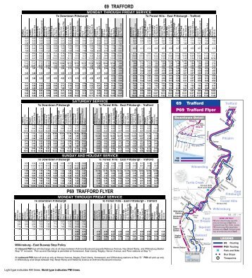 P76 Lincoln Highway Flyer - Port Authority of Allegheny County