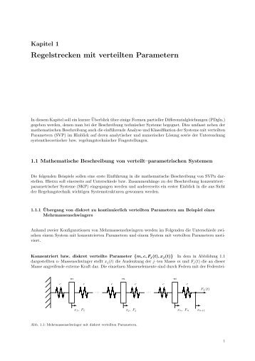 Regelstrecken mit verteilten Parametern - ACIN